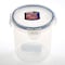 Lock &amp; Lock Classics Round Food Container With Lid Clear 700ml