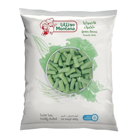 Buy Montana Frozengreen Beans 400g in Saudi Arabia
