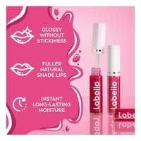 Labello Lip Oil Moisturising Lip Care Glossy Finish Pink Rock 5.5 ml