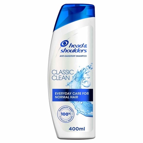 Head &amp; Shoulders Classic Clean Anti-Dandruff Shampoo for Normal Hair 400ml