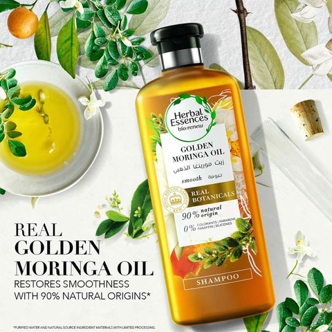 Herbal Essences Bio Renew Smooth Golden Moringa Oil Shampoo 400ml