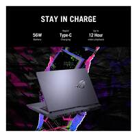 ASUS ROG Strix G15 G513RC Gaming Laptop With 15.6-Inch Display Ryzen 7-6800H Processor 16GB RAM 1TB SSD 4GB NVIDIA GeForce RTX 3050 Graphic Card Eclipse Grey