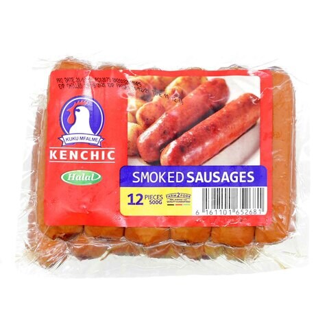 Buy Kenchic Smoked Chicken Sausages 500g Online Carrefour Kenya