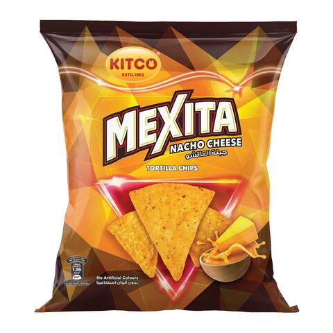 Buy Mexita Tortilla Chips Nachos Cheese 23g in Saudi Arabia