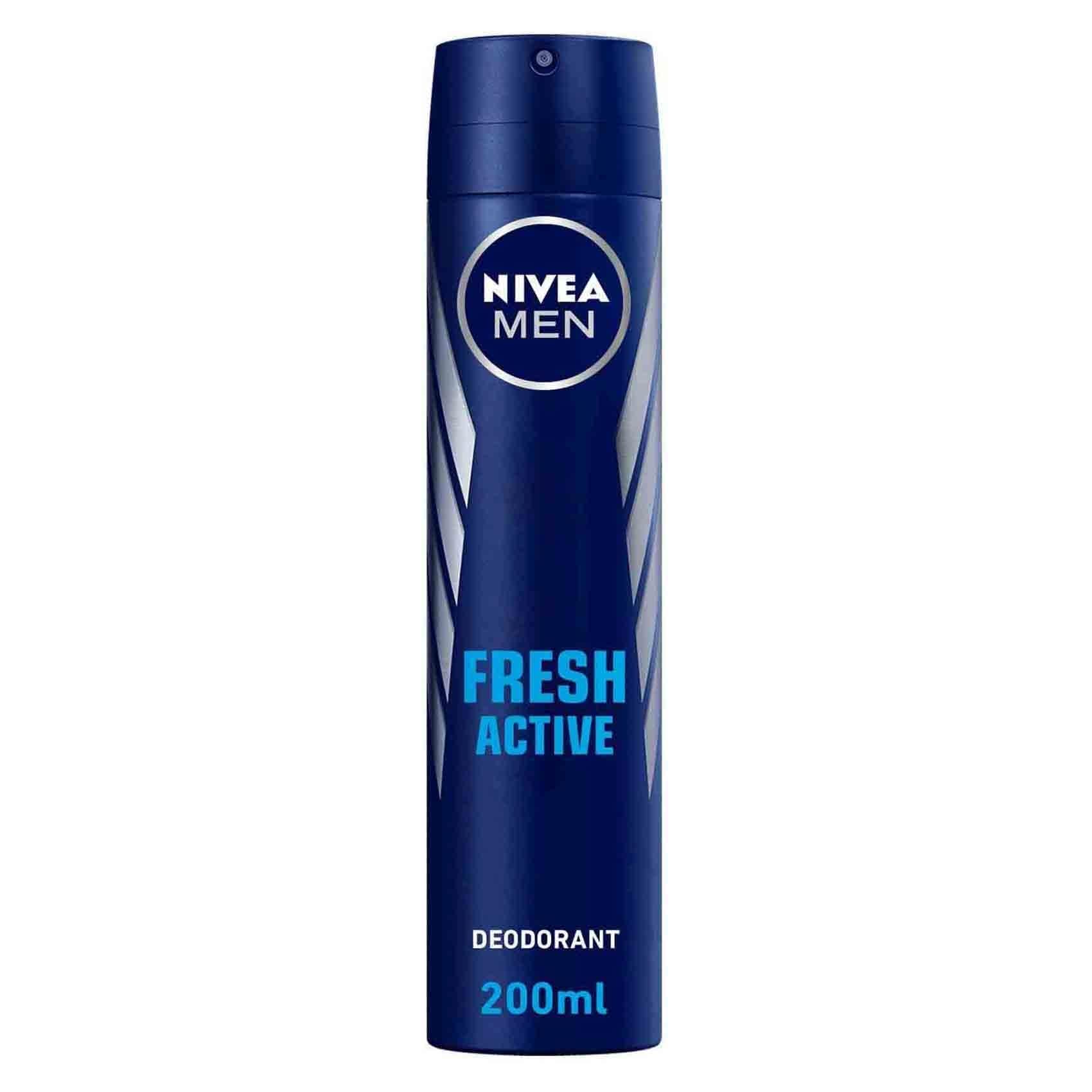 Buy Nivea Fresh Active Deodorant Spray 200ml Online Shop Beauty