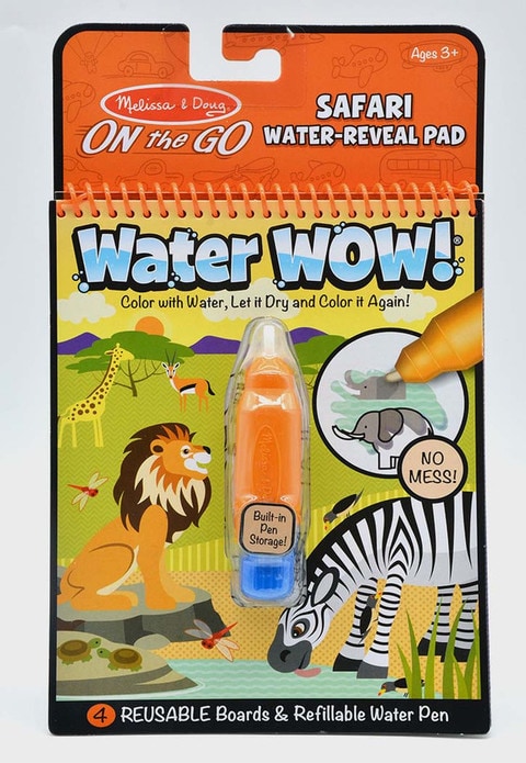 Melissa &amp; Doug - Water Wow! - Safari Water Reveal Pad - ON the GO Travel Activity