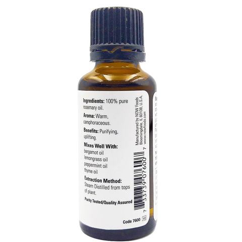 NOW Essential Oils Pure Rosemary Clear 30ml