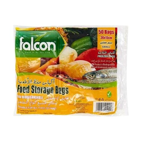 Falcon Food Storage Bags Small 50 Bags