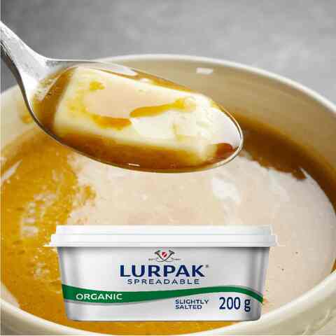 Lurpak Organic Butter Spreadable Slighly Salted 200g