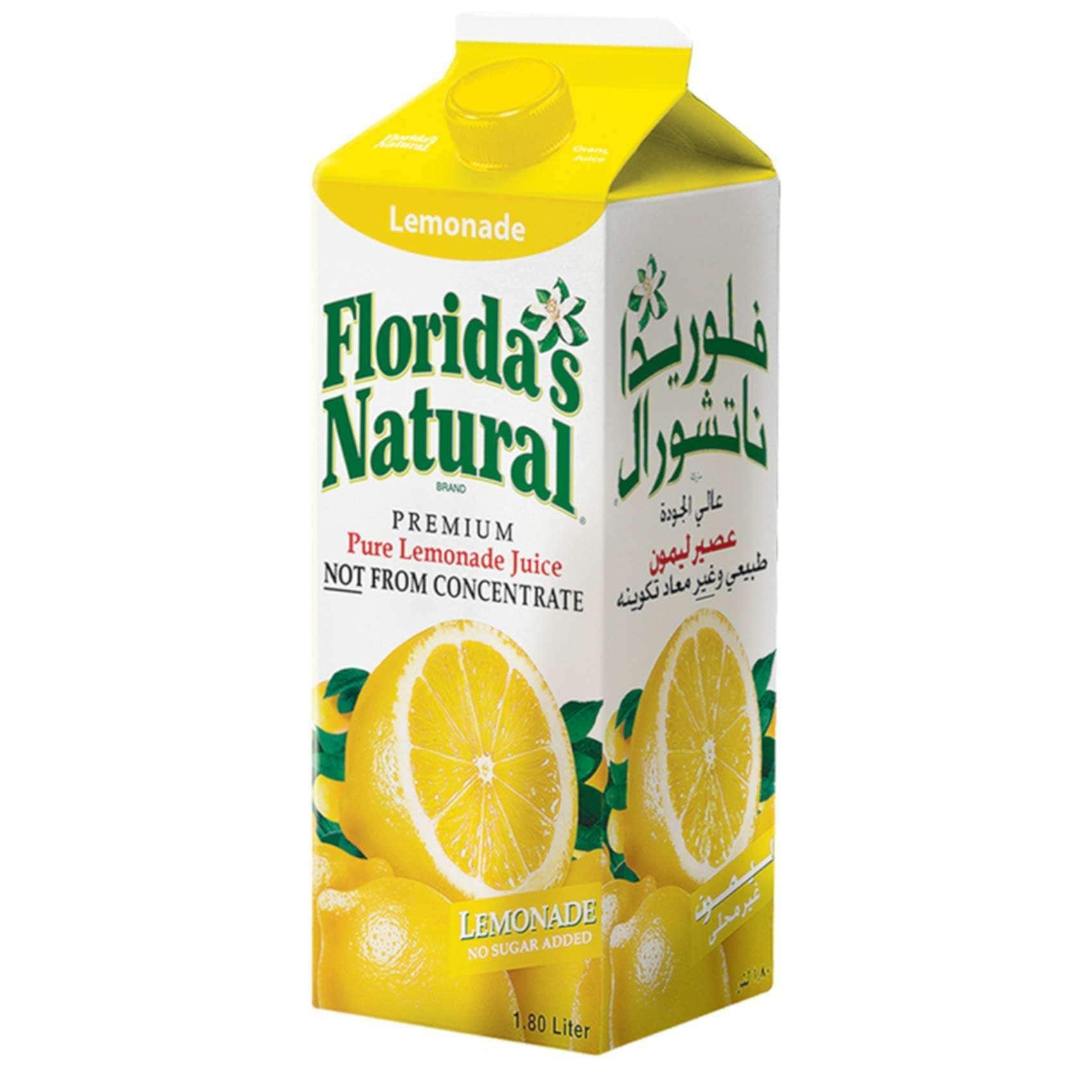 buy-florida-naturals-lemonade-juice-1-8l-online-shop-beverages-on