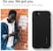 Spigen Liquid Air designed for iPhone SE (2020) case/iPhone 8 / iPhone 7 cover - Matte Black