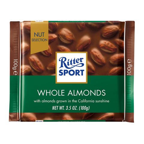 Ritter Sport Whole Almonds 100g