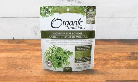 Buy ORGANIC TRADITIONS MORINGA LEAF POWDER 200g in UAE