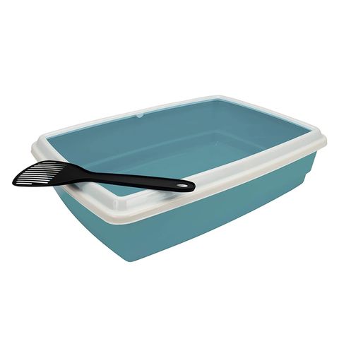 AgroBiothers Cat Litter Tray With Rim And Scoop Multicolour 54g