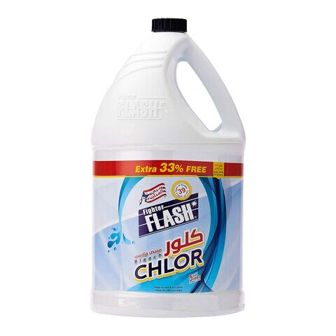 Fighter flash chlor bleach 3780 ml + 33 % free