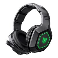 K10 2.4G Wireless Gaming Headset with Green Light Folding Hidden High-quality Omnidirectional Microphone for PS3/4 for Xbox one PC
