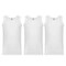 Fruit Of The Loom Men&#39;s Undershirt Vest Size Meduim 3 Pieces White