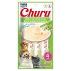 اشتري CHURU CHICKEN WITH SCALLOP 56 g/4 sticks - Pack of 3 في الامارات