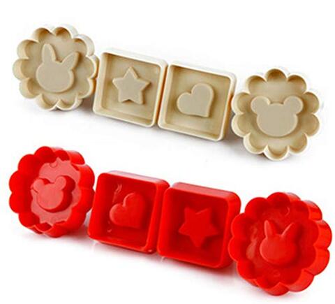 Generic Cartoon Shape Cookies Cutter Cupcake Mould - 8 Pieces