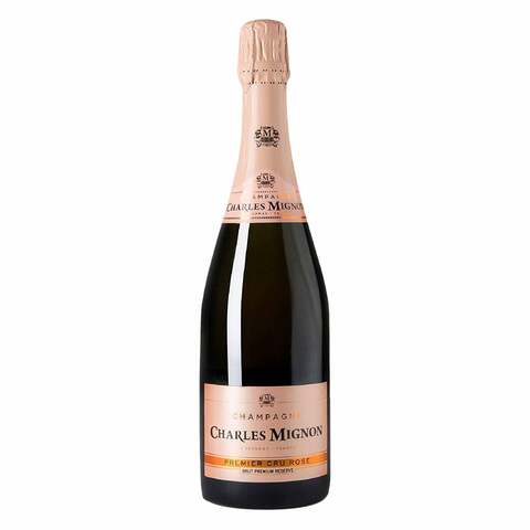 Charles Mignon Premium Reserve Brut Rose Champagne Wine 750ml