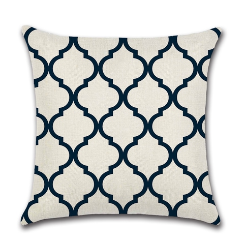 Printed hot sale pillow cover