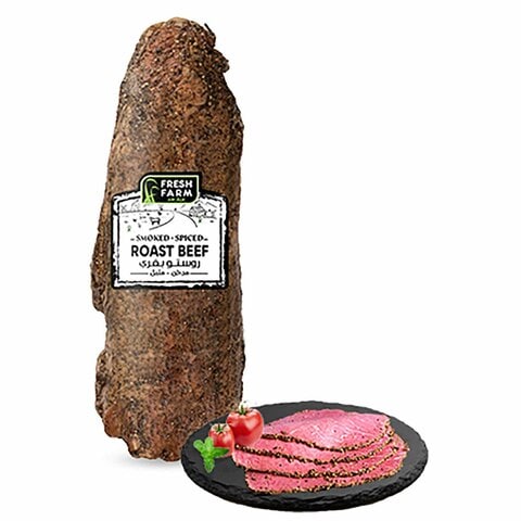 Fresh Farm Spiced Roasted Beef - 1kg