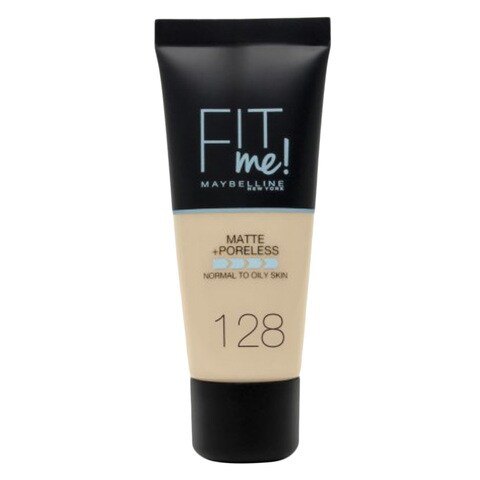 Maybelline Foundation Fit Me Matte And Poreless 128 Warm Nude 30 Ml