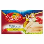 Buy California Garden Tuna Slices With Chili In Sunflower Oil 120g in Kuwait