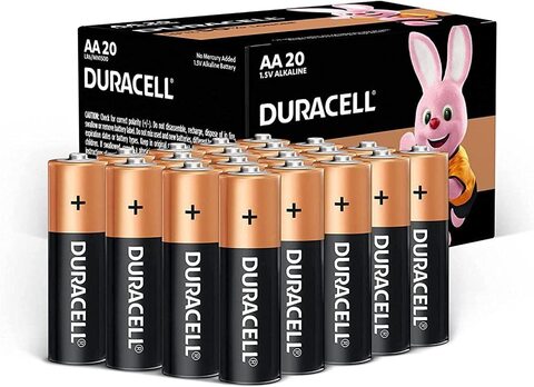 Buy Duracell, AA 1.5V Alkaline Batteries, LR06 / MN1500, Pack of