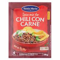 Buy Santa Maria Spice Mix For Chili Con Carne Medium 28g Online