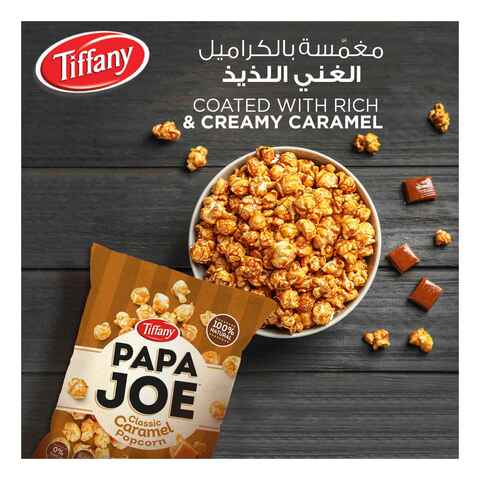Tiffany Papa Joe Classic Caramel Popcorn 140g