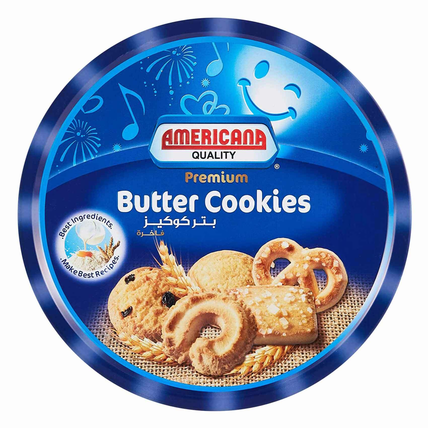 Buy Americana Premium Quality Butter Cookies 454g Online Shop Food