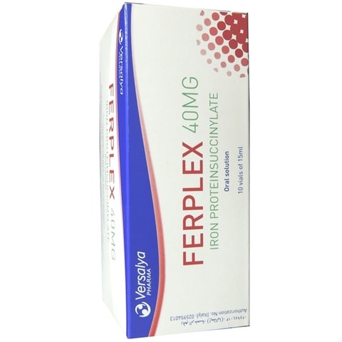 Ferplex Iron 800MG/15ml Oral Solution Vial 10&#39;s