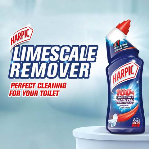 Harpic Original Limescale Remover Toilet Cleaner Blue 1L