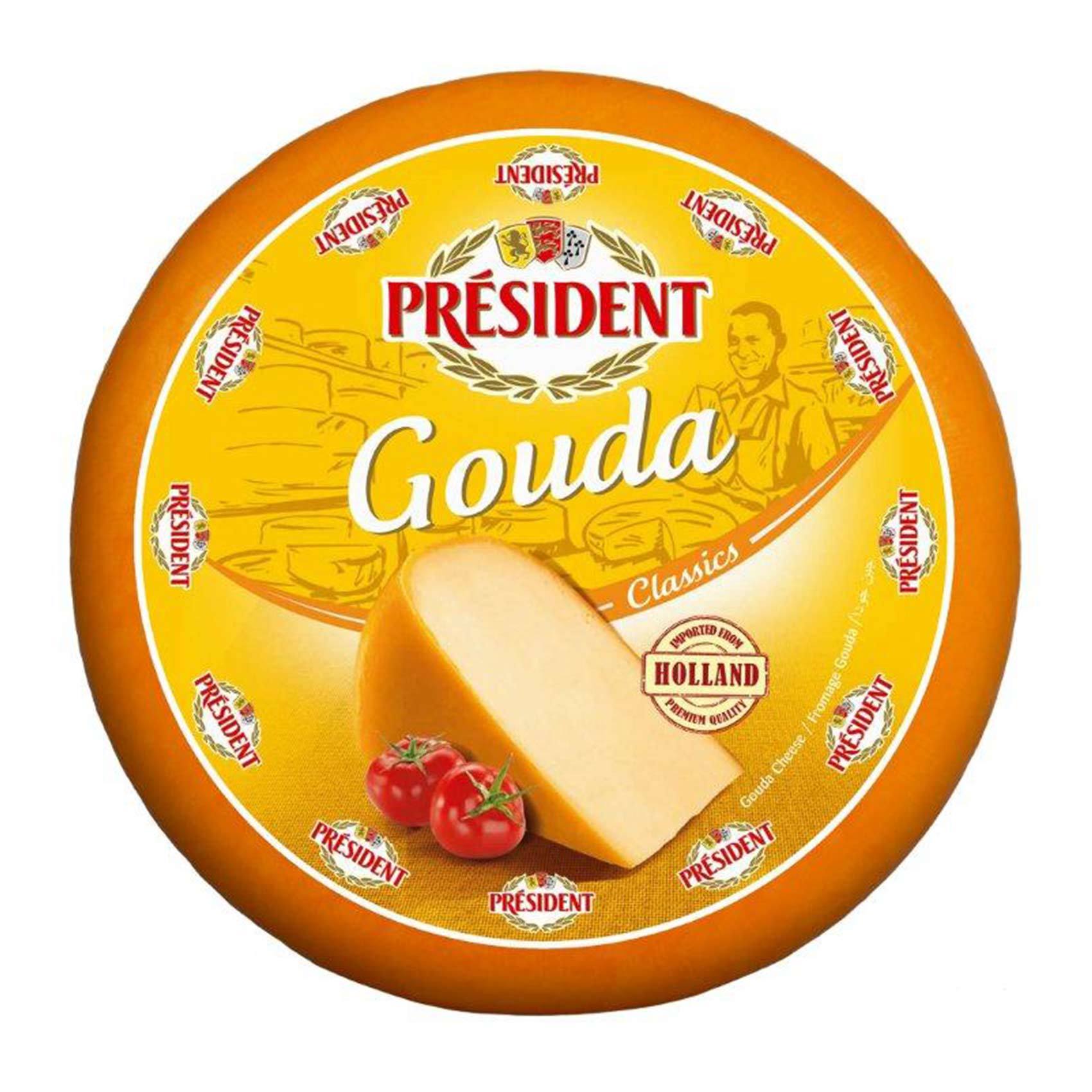 Buy President classics gouda cheese (per Kg) Online Shop Fresh Food