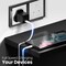 Moxedo Lite USB-C To USB-C Fast Charging Cable 1M Compatible for iPad mini 6，MacBook Pro 2021 14&quot; 16&quot;, MacBook Air, iPad Pro 12.9&quot;, Samsung S21+, Huawei P30, etc. (White)