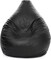 Luxe Decora PVC Bean Bag Cover Only (XXL, Black)