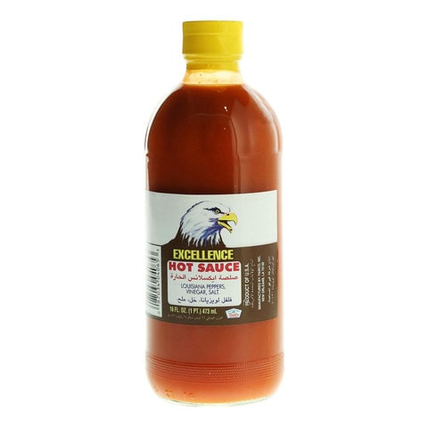 Buy Excellence Hot Sauce With Louisiana Pepper Vinegar And Salt 450g