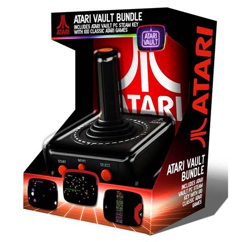 Atari Vault Bundle Wireless Controller Black