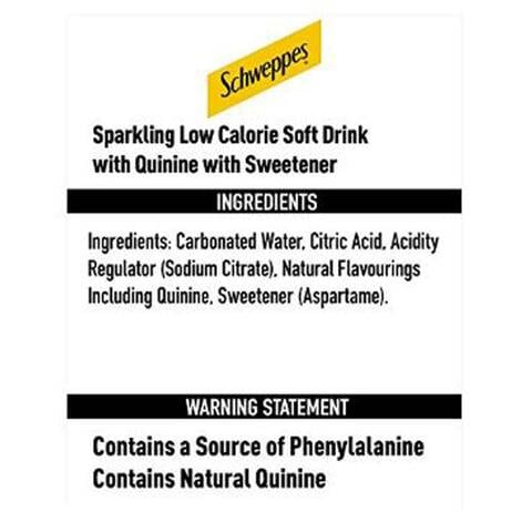 Schweppes Tonic Water - 250 ml