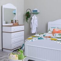 Pan Home Kinderpool Kids Dresser With Mirror 92X3X86 Multi