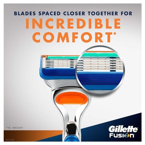 Gillette Fusion men&#39;s razor blade refills, 8 count