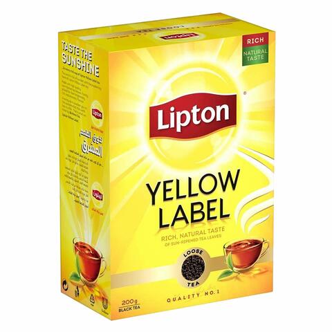 Lipton Yellow Label Yellow Label Black Tea Loose  Classic  200g
