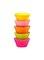 Generic Soldout 6 Pcs Silicone Cake Mold Round Shaped Muffin Cupcake Baking Molds Kitchen Cooking Bakeware Maker Cake Decorating Tools (Multicolor, Pack Of 6)