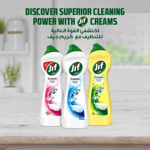 Jif Regular Cream Cleanser 500ml x 8