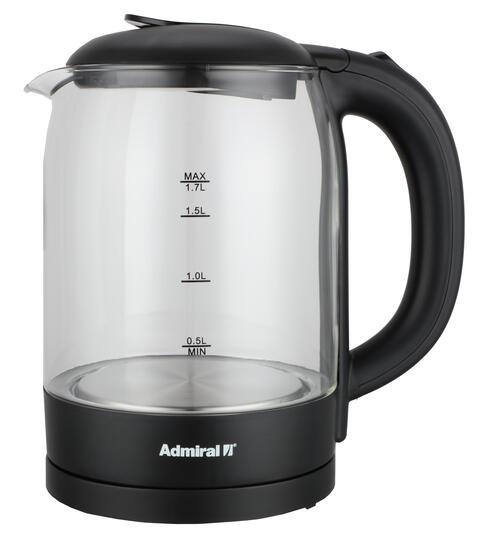 Admiral Electric Kettle Glass Body 1.7L