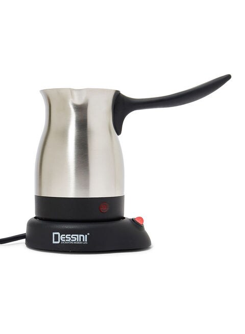 Dessini Electric Turkish Coffee Maker 0.6L 800W 202 Black/Silver