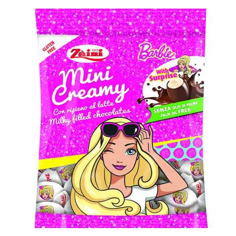 Zaini Barbie Creamy Chocolate Mini 39 Gram