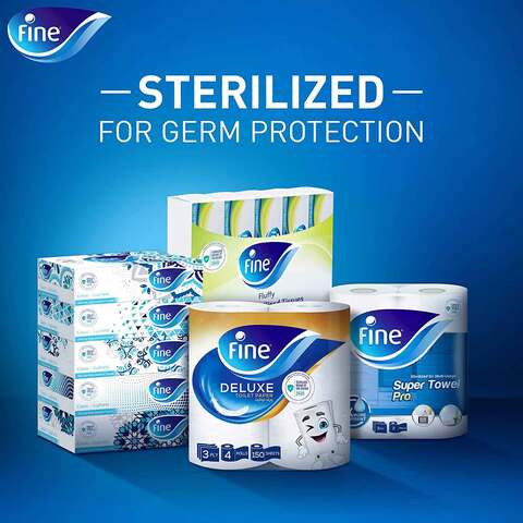 Fine sterilized facial tissues classic &times; 80 &times;10 + 4 free