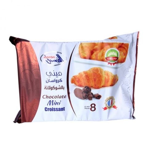 Al Faysal Mini Croissant Chocolate Filling 8 Pcs 180 gr